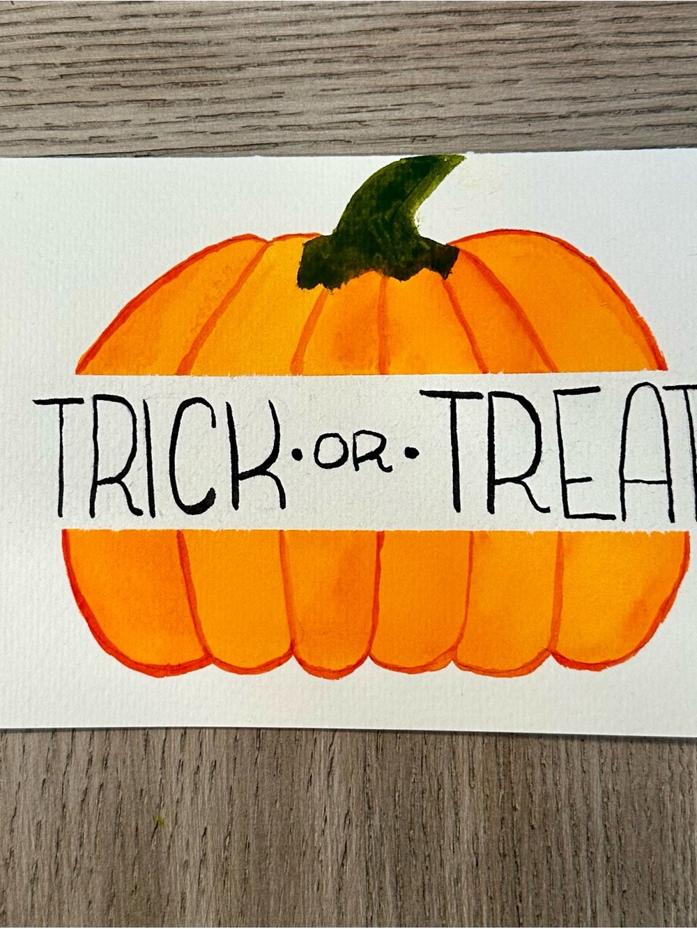 Hand Crafted Halloween Blank Greeting Cards, Includes Envelopes, Set of 4 - Picture 2 of 6